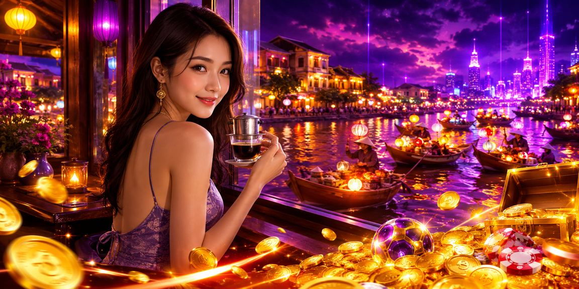 Người dùng Hội An thư giãn xem cược trực tuyến cùng cà phê buổi sáng