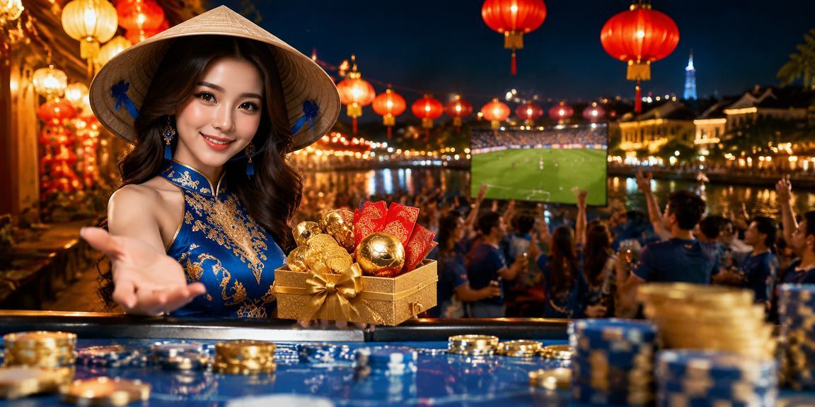 Người phụ nữ Huế đội nón lá mở phong bì đỏ bonus sự kiện t01 trong dịp lễ tết
